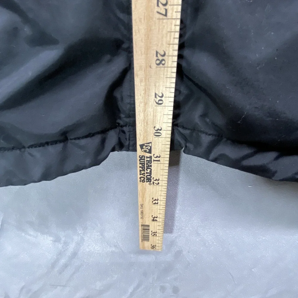 Cintas Centurylink Jacket‎ Black Fleece Lined 31 x 22 Logo Coat Zipper Pockets